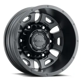 003-6670rsb Ultra 16x6 Wheel Gloss Black Milled 003sb Hunter Dually Rear 6x205 -130.5mm Rim