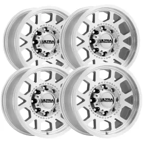 114-8982m Ultra 01 Set Of 4 114 The Chief 18x9 8x6.5 Inch 1mm Machined Wheels Rims 18