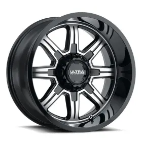 229-2935u Ultra 18 20x9 229u Menace Gloss Black Wheels 6x135 18mm Set Of 4