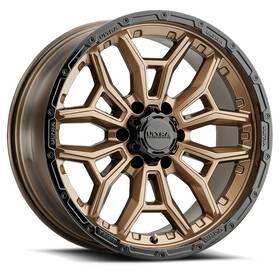 Ultra A263302-4n Wheels 126bz Warmonger 6 20x9 18 Bronze And Gloss Black 6x135 Qty 4