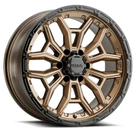 A263302-4n Ultra Wheels 126bz Warmonger 6 20x9 18 Bronze And Gloss Black 6x135 Qty 4