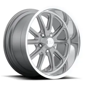 U11120957352 Us Mag 1pc 20x9.5 1 U111 Rambler 5x5.0 Gray With Diamond Cut Wheels Set Of 4