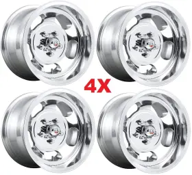 U10115807340 Us Mags 15 Indy Wheels Polished Sprint Kidney Rims Aluminum 5x127