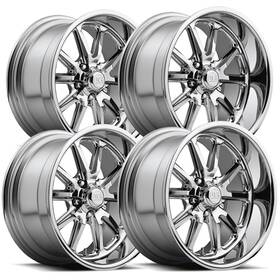Us Mags U110208590 15 Set Of 4 U110 Rambler 20x8.5 5x115 15mm Chrome Wheels Rims 20 Inch