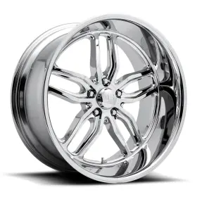 U12720007355 Us Mags 4-new 20 Inch U127 Cten Wheels 20x10 5x5/5x127 1 Chrome Rims 78.1