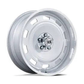 Uc143sd20115006n Us Mags 20x11 Uc143 Scottsdale Silver With Lip Wheels 5x5 -6mm Set Of 4