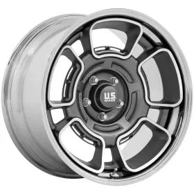 Uc147ad22055000 Us Mags Uc147 Flagstaff 22x10.5 5x5 Inch 0mm Gunmetal/chrome Wheel Rim 22
