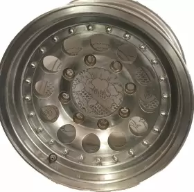 2012092 Uws 8 Lug 16 Inch 8x165.1 Bolt Pattern Aluminum Wheels