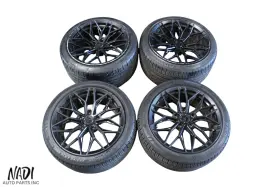 6987 Variant Maxim Forged Front And Rear 19x11/8.5 5x130 Wheel Rim Tire Set Of 4 Used