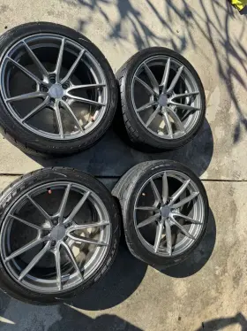 Velvf50210gbg Velgen Vf5 20x10 Gloss Gunmetal Wheels Set Of 4 Nitto N55 Tires Included