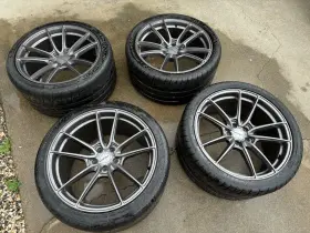 Vrf5 Velgen 20 Inch Wheels In Gunmetal With Pilot Sport Cup 2 Tires