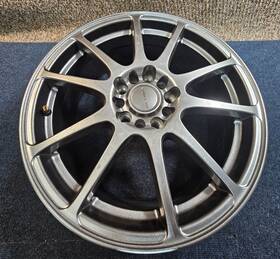 Velox 1067172503s Qty 1 Gunmetal 10-spoke Dual Bolt Pattern Wheel Rim 17x7.5 40mm