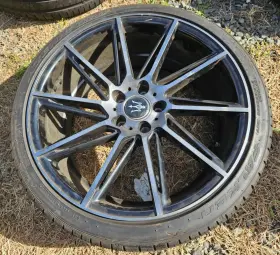 V25-296530g Verde 1 20 Inch Quantum V25 20x9 With Falken Tire 245/35zr20 5x114.3 30 Offset V25-296530g Verde 1 20 Inch Quantum V25 20x9 With Falken Tire 245/35zr20 5x114.3 30 Offset