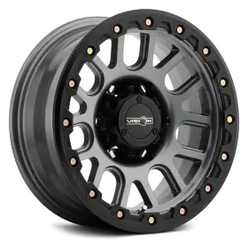 111-7981gm-12 Vision 111 Nemesis Wheel 17x9 -12 8x165.1 125.2 Gunmetal Single Rim