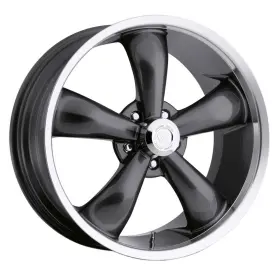 142-2861gm-6 Vision 142 Legend 5 20x8.5 5x120.65 Offset -6 Gunmetal Machined Lip Qty Of 4