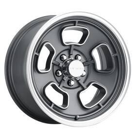Vision 148-5861sgmf0 148 Shift 15x8 5x120.65 Offset Satin Grey Machined Face/lip Qty Of 1