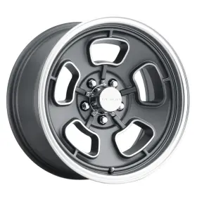 148-5885sgmf0 Vision 148 Shift 15x8 5x139.7 Offset Satin Grey Machined Face/lip Qty Of 4