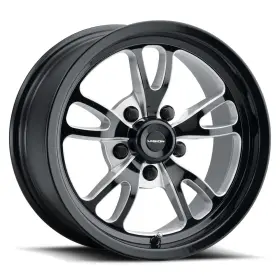 149-7765b0 Vision 149 Patriot 17x7 5x4.5 Black Milled Wheels 4 83.1 17 Inch Rims