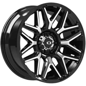 305-22036gbmf-19 Vision 305 Rekluse 22x10 6x135 -19mm Black/machined Wheel Rim 22 Inch