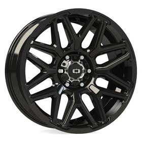 Vision 305-2981gb-12 305 Rekluse Wheel 20x9 -12 8x165.1 125.2 Black Single Rim