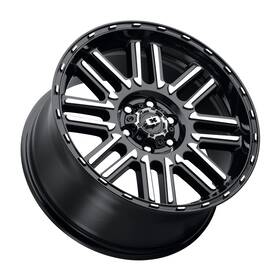 Vision 348-5783gbmf-12 4 New 15x7.5 348 Nexus Black Machined 6x139.7 6x5.5 Et-12 Wheels Rims