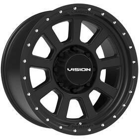 Vision 350-7970sb-12 350 Ojos 17x9 8x170 -12mm Satin Black Wheel Rim 17 Inch