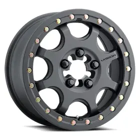 351bl157545sbbr64 Vision 351bl Flow 5 Atv 15x7 5x114.3 Offset 61.85 Satin Black Quantity Of 1