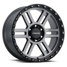 Vision 354-2985sgbl12 One 20x9 354 Manx2 5x5.5/5x139.7 12 Grey Wheel Rim 108