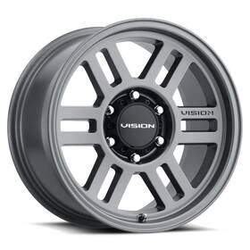 Vision 355-7973sg20 One 17x9 355 Manx2 Overland 5x5/5x127 20 Grey Wheel Rim 78.1