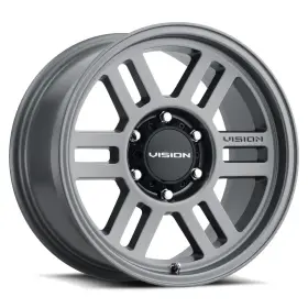 355-7973sg20 Vision One 17x9 355 Manx2 Overland 5x5/5x127 20 Grey Wheel Rim 78.1