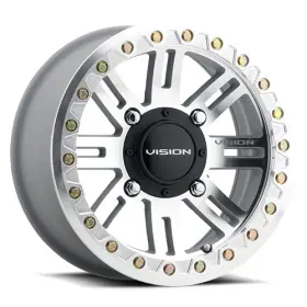 356bl147136acmfmr44 Vision 4 New 14x7 356 Manx 2 Beadlock Machined 4x136 Et13 Wheels Rims