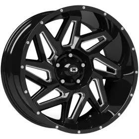 361-2973gbms10 Vision 361 Spyder 20x9 5x5 Inch 10mm Black/milled Wheel Rim 20