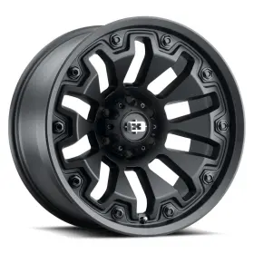 362-2983sbb12 Vision 20x9 12 362 Armor 6x5.5 Satin Black Bolt Inserts Wheels Set Of 4