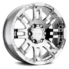 375-2981c18 Vision 375 Warrior Wheel 20x9 18 8x165.1 125.2 Chrome Single Rim