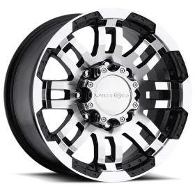 375-2981gbmf0-1n Vision 20x9 Off Road 375 Warrior 8x165.1 8x6.5 Black Machined Wheel Rim Qty 1
