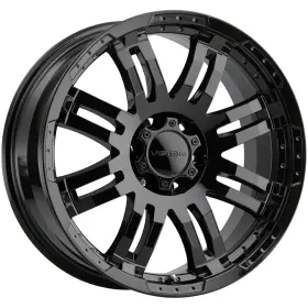 375-2985gb18 Vision 375 Warrior 20x9 5x5.5 Inch 18mm Gloss Black Wheel Rim 20