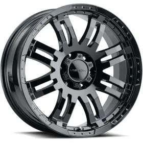 375-6883gb0 Vision 375 Warrior Rim 16x8 6x139.7 Offset Gloss Black Quantity Of 1