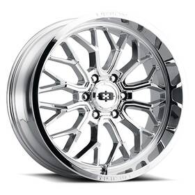 Vision 402-20070c-25 4 New 20x10 402 Riot Chrome 8x170 Et-25 Wheels Rims