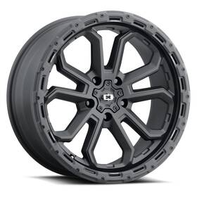 Vision 405-7812sb30 One 17x8 405 Korupt 5x120 30 Satin Black Wheel Rim 76.1