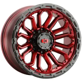 405-8970grgbl12 Vision One 18x9 405 Korupt 8x170 12 Red Black Wheel Rim 125.2