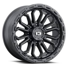Vision 405-8970sb-12 One 18x9 405 Korupt 8x170 -12 Satin Black Wheel Rim 125.2