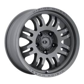 Vision 409-8886sb0 1 New 18x8.5 409 Inferno Satin Black 6x114.3 6x4.5 Et0 Wheel Rim