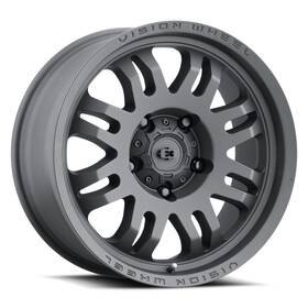 Vision 409-8987sb-12 18x9 409 Inferno Satin Black Wheel 8x180 -12mm