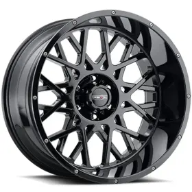 412-20083gb-25 Vision 20x10 Gloss Black Wheel Rocker 412 6x5.5 -25