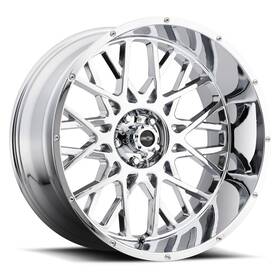Vision 412-22283c-51 22x12 -51 412 Rocker 6x5.5 Chrome Wheels Set Of 4