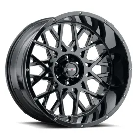412-2936gb12 Vision One 20x9 412 Rocker 6x135 12 Gloss Black Wheel Rim 87.1