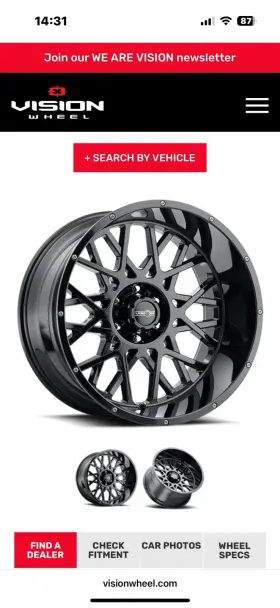 412-8936gb12 Vision 412 Rockers 18x9 12 Bolt Pattern Is 6x135 Brand New