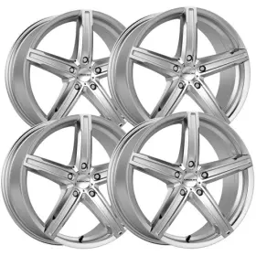 469-7745s42 Vision Set Of 4 469 Boost 17x7 5x112 42mm Silver Wheels Rims 17 Inch