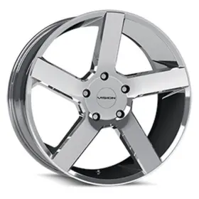 472v22936c30 Vision 4 New 22x9.5 472v Switchback Chrome 6x135 Et30 Wheels Rims