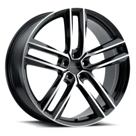 475v8865gbmf32 Vision One 18x8.5 475 Clutch 5x4.5 32 Black Machined Wheel Rim 73.1